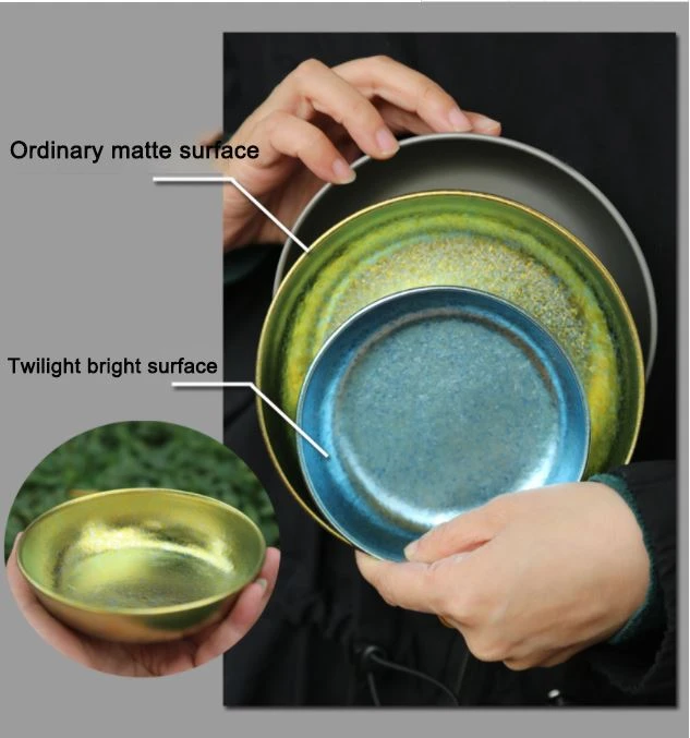 pure titanium dishes